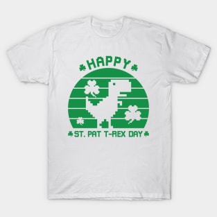 Happy St Patrex Day - St. Patrick's Day Dino T-Shirt